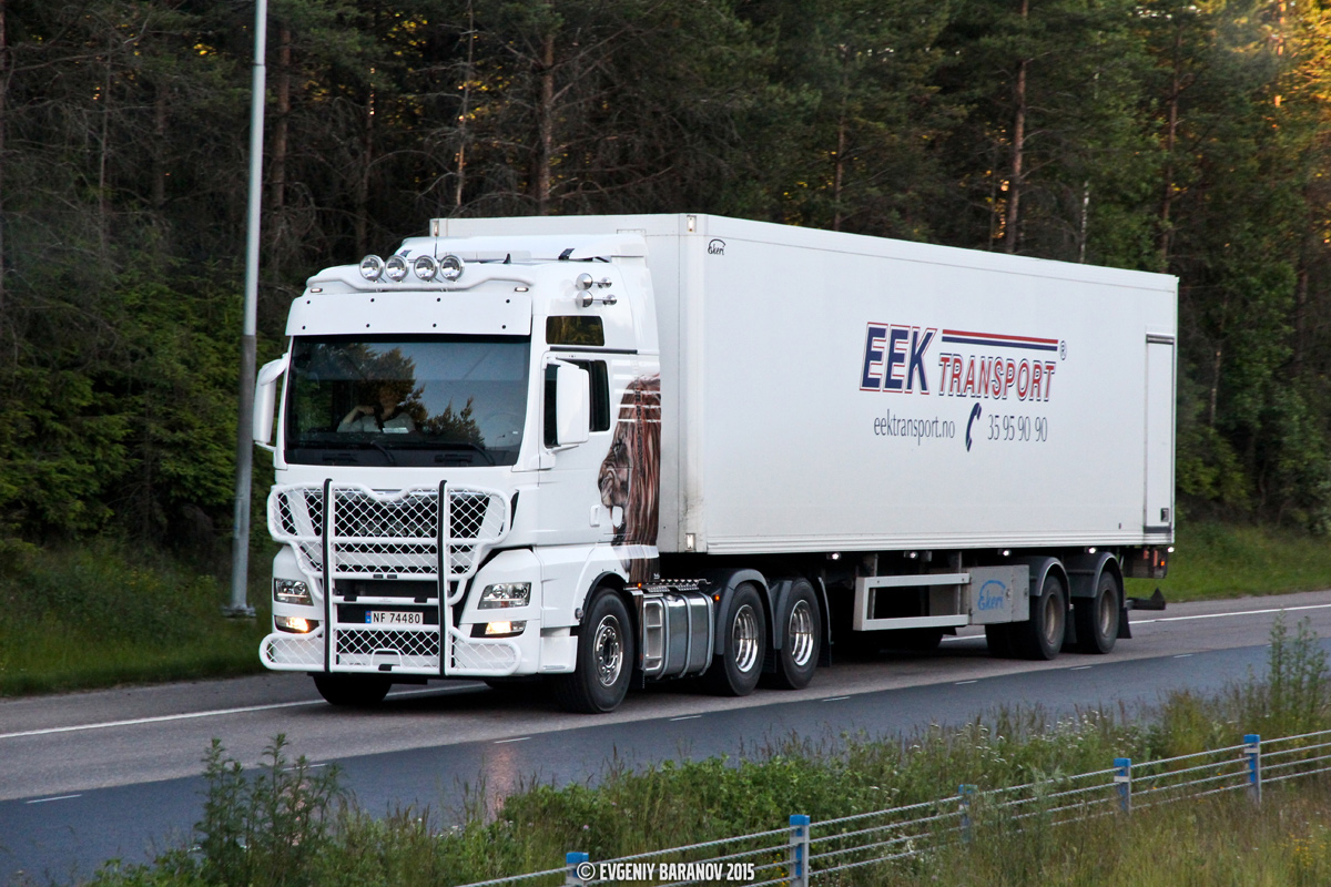 Норвегия, № NF 74480 — MAN TGX ('2012) 28.480