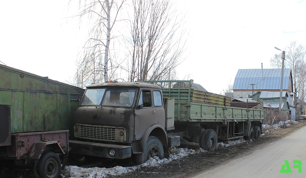 Тамбовская область, № (68) Б/Н 0011 — МАЗ-5429; Тамбовская область — Брошенные и разукомплектованные грузовики