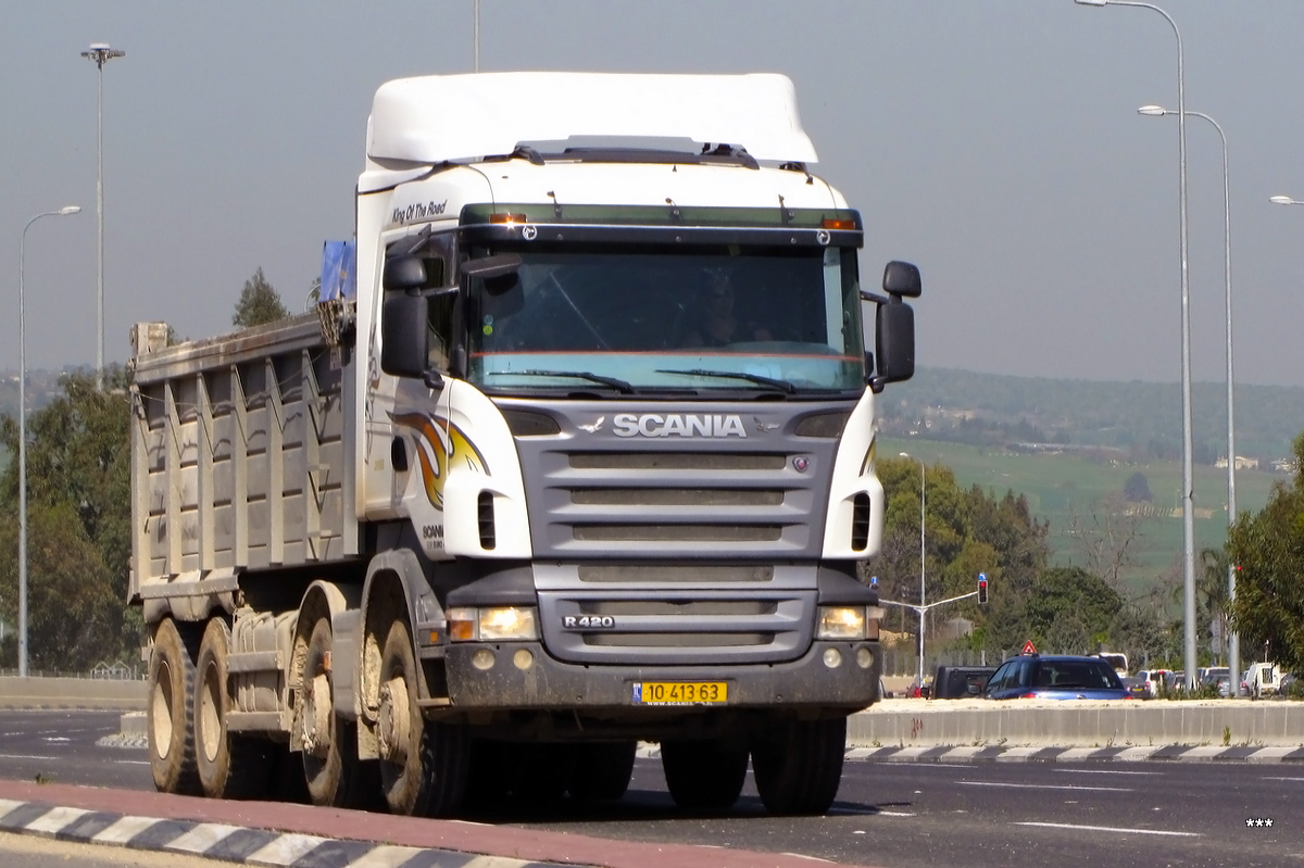Израиль, № 10-413-63 — Scania ('2004) R420