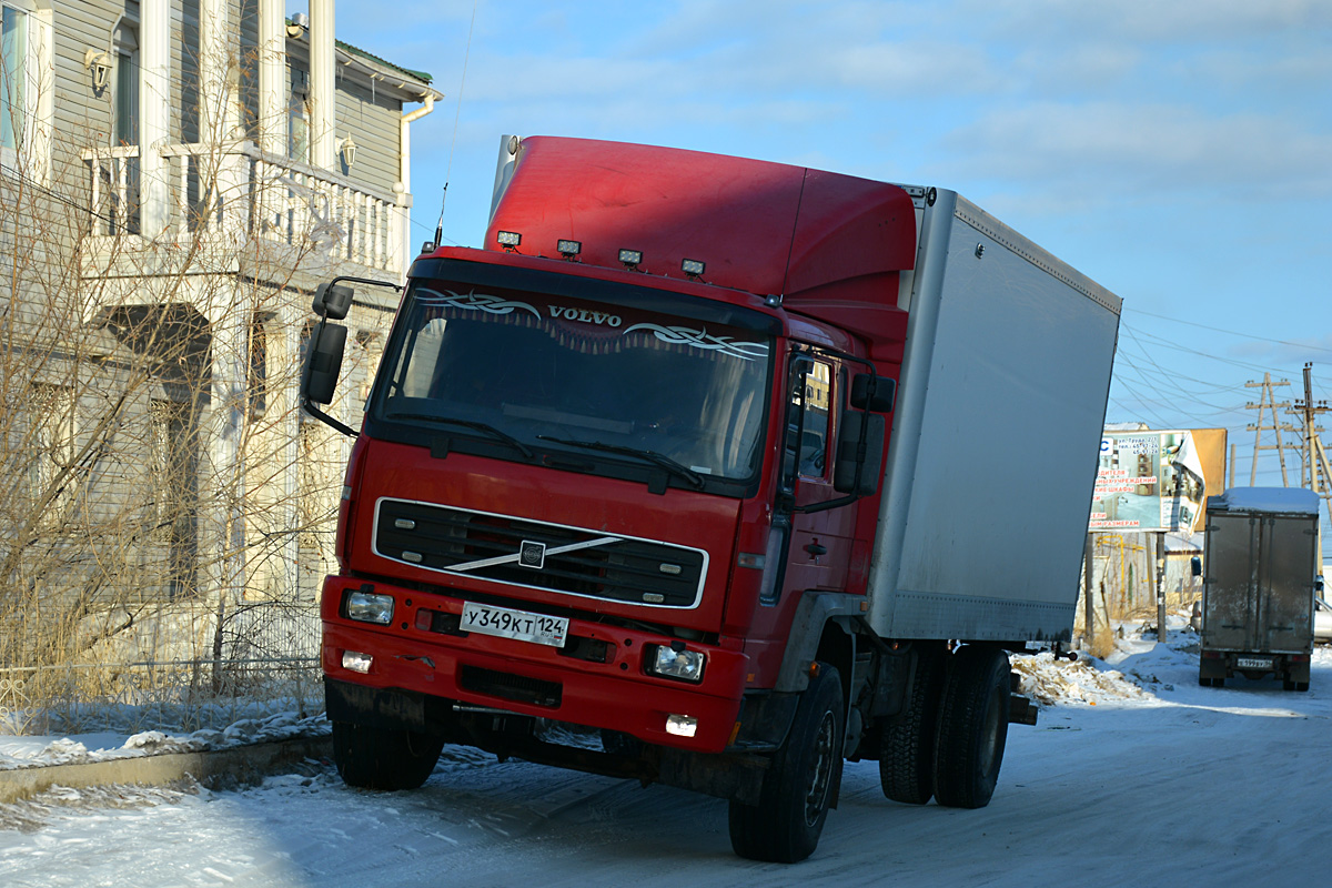 Красноярский край, № У 349 КТ 124 — Volvo ('2001) FL