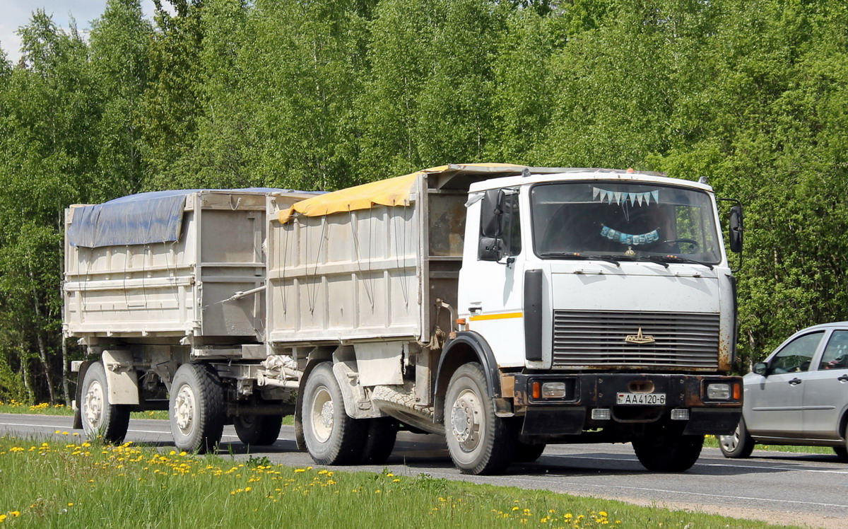 Могилёвская область, № АА 4120-6 — МАЗ-5551 (общая модель)