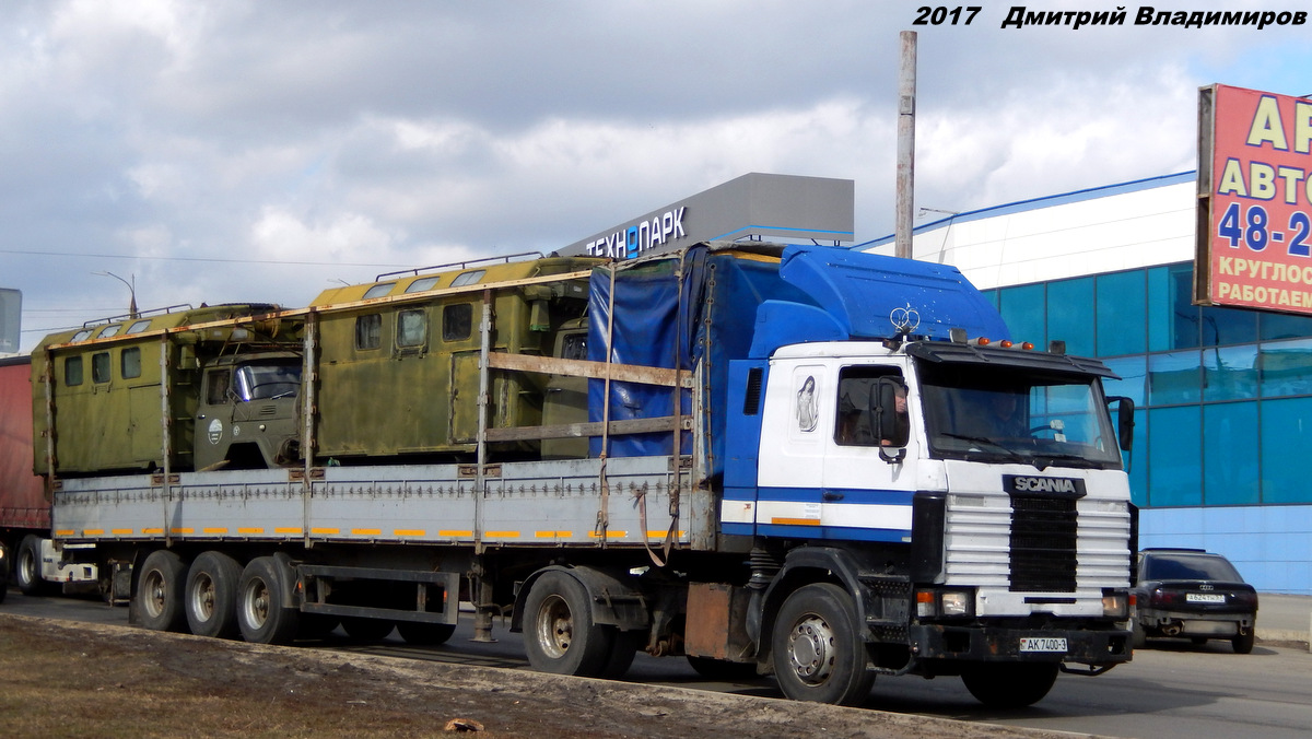 Гомельская область, № АК 7400-3 — Scania (II) (общая модель)