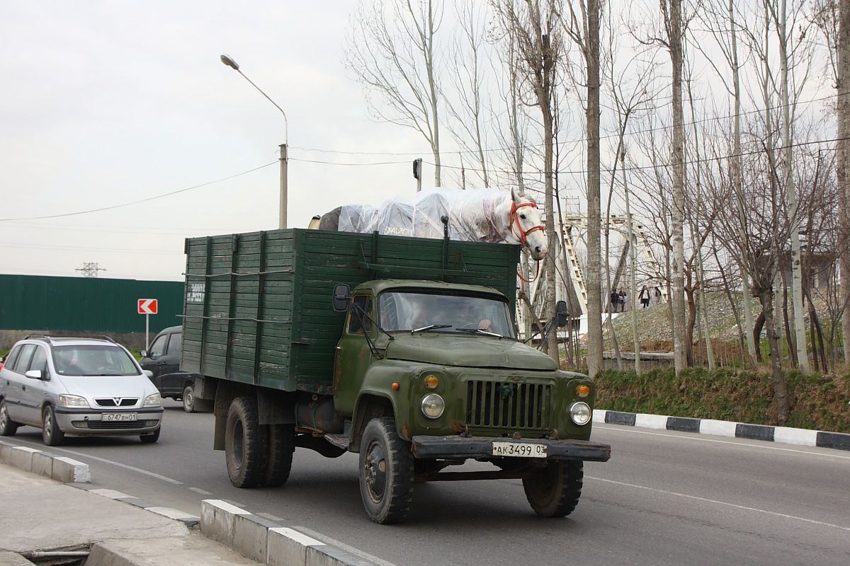 Таджикистан, № АК 3499 03 — ГАЗ-52/53 (общая модель)