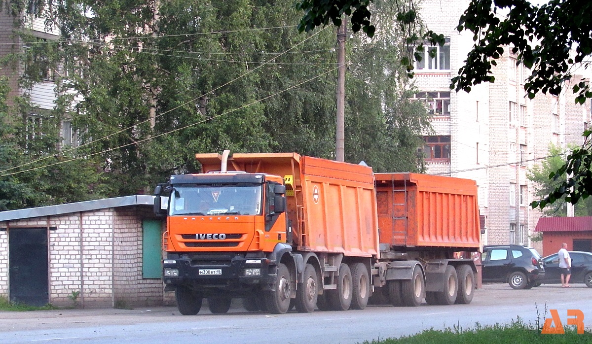 Липецкая область, № М 300 ВТ 48 — IVECO Trakker ('2007)