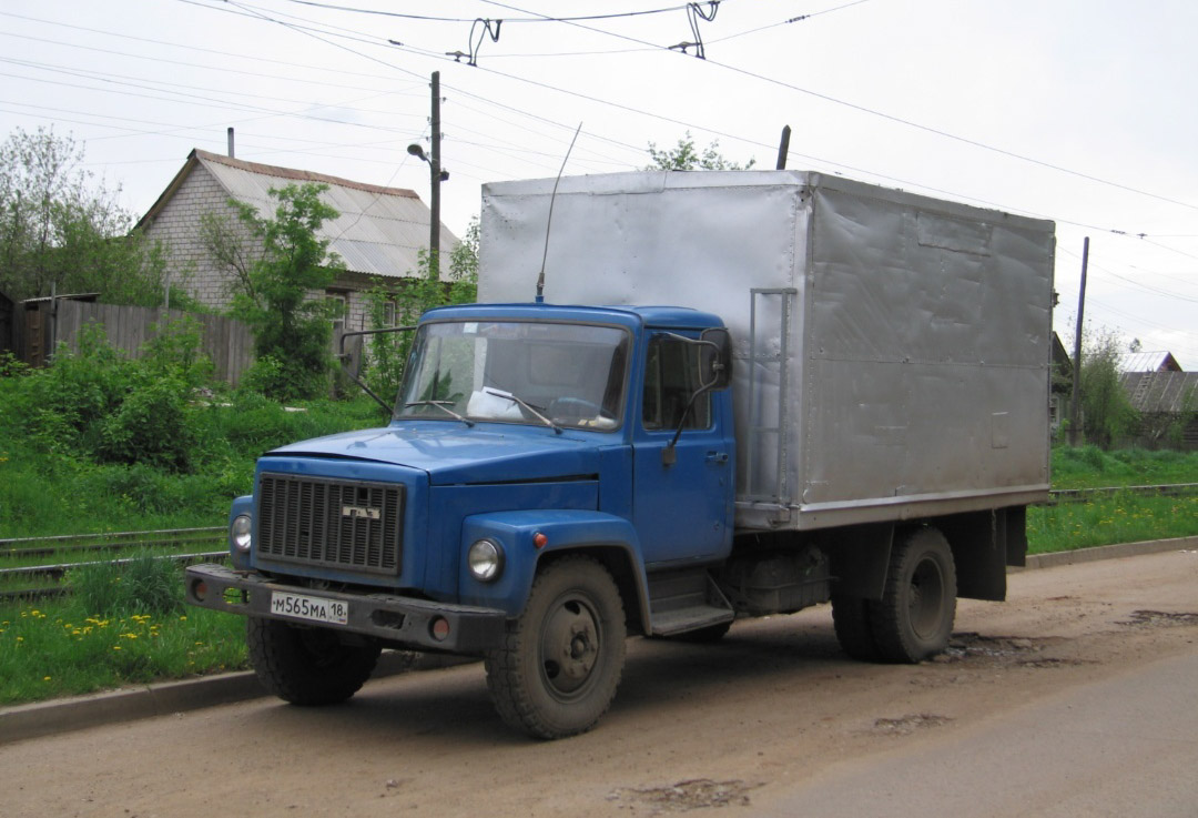 Удмуртия, № М 565 МА 18 — ГАЗ-3307