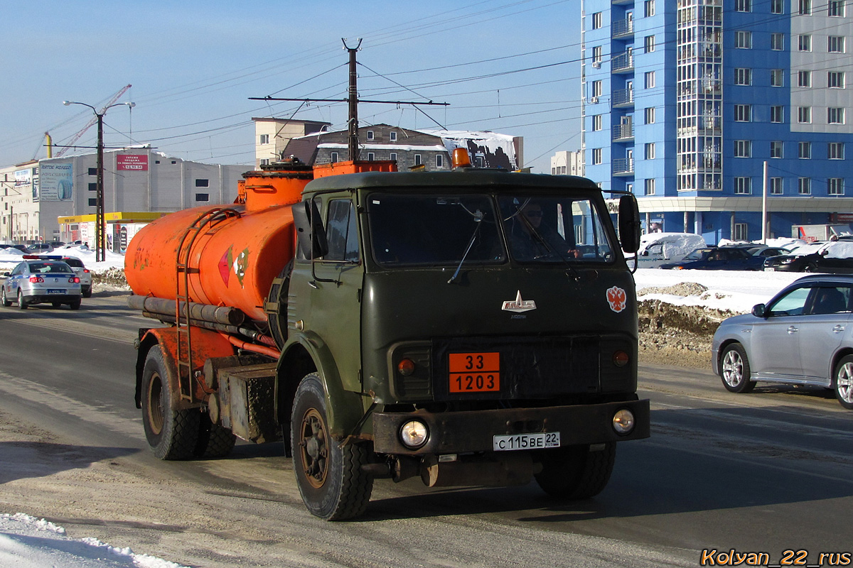 Алтайский край, № С 115 ВЕ 22 — МАЗ-5334