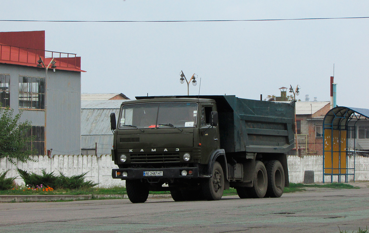 Днепропетровская область, № АЕ 2487 НТ — КамАЗ-55111 [551110] — Фото —  Фототрак