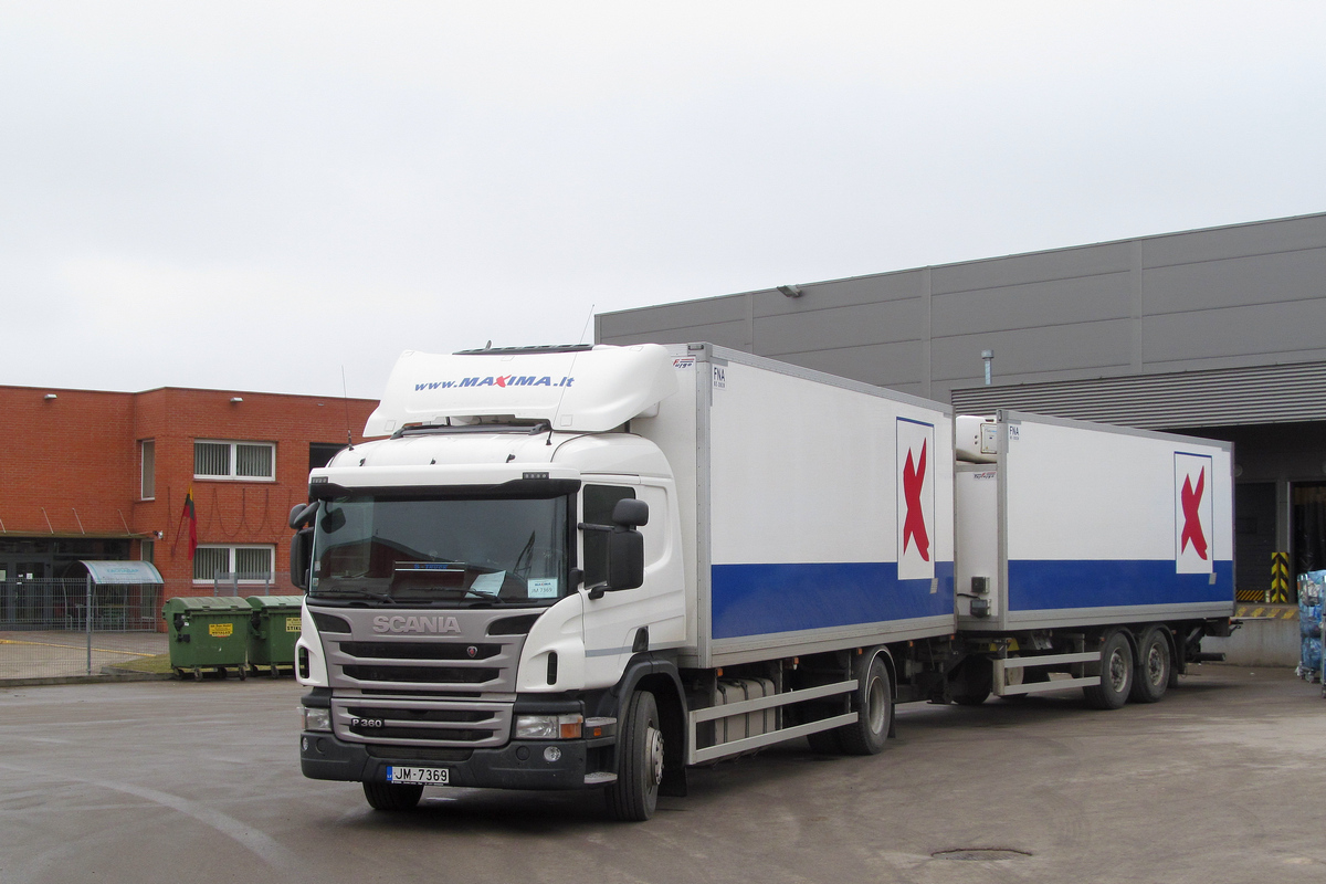 Латвия, № JM-7369 — Scania ('2011) P360