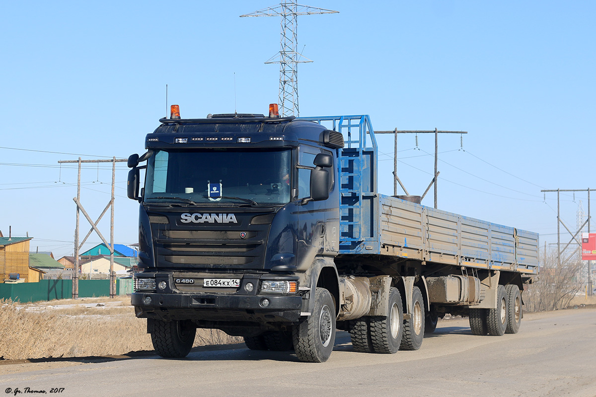 Саха (Якутия), № Е 084 КХ 14 — Scania ('2013) G480