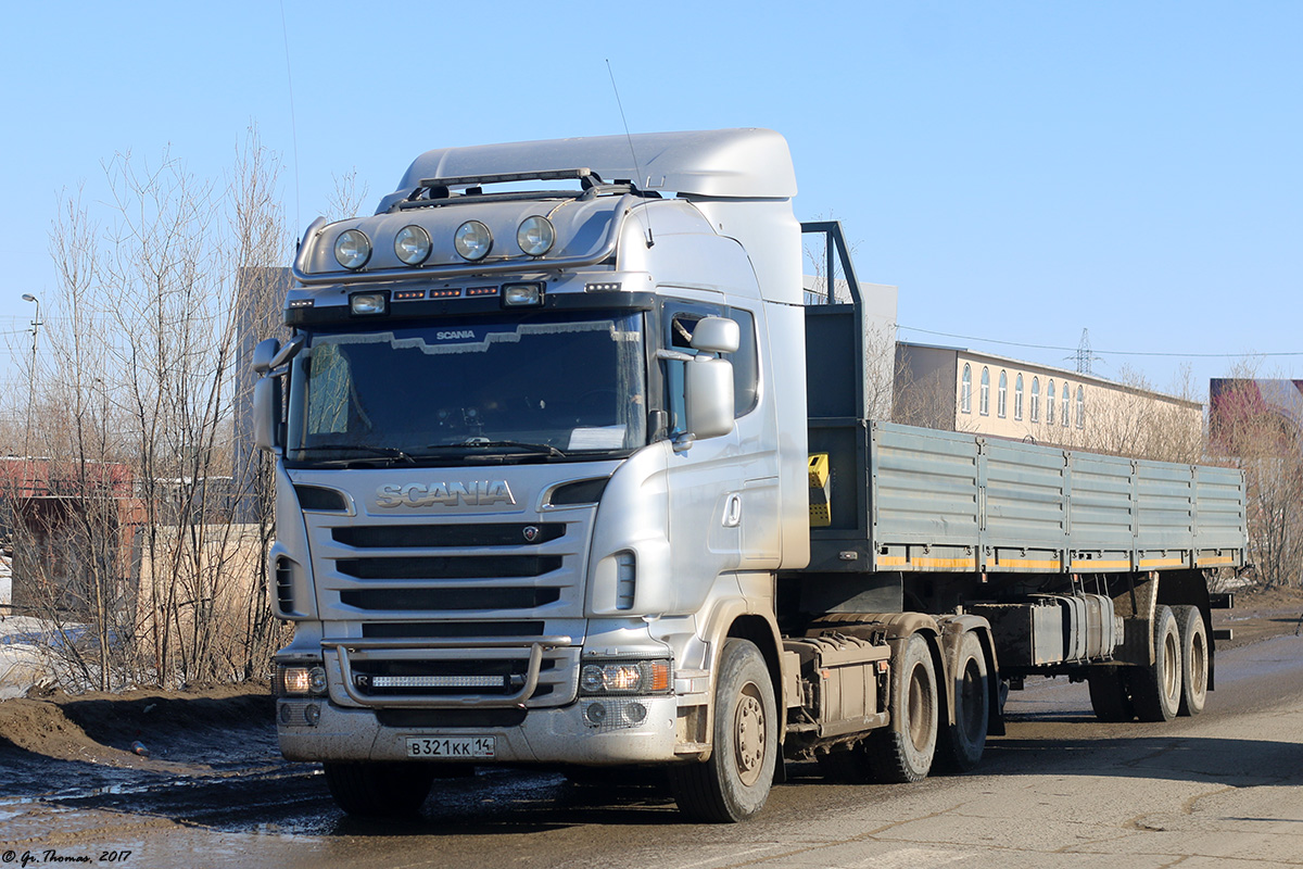Саха (Якутия), № В 321 КК 14 — Scania ('2009) R500
