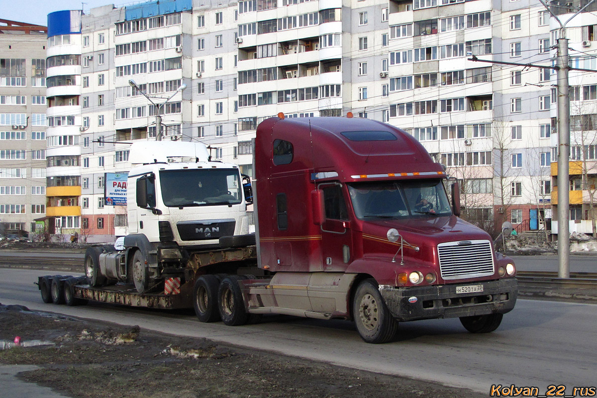 Алтайский край, № Н 520 ТА 22 — Freightliner Century Class