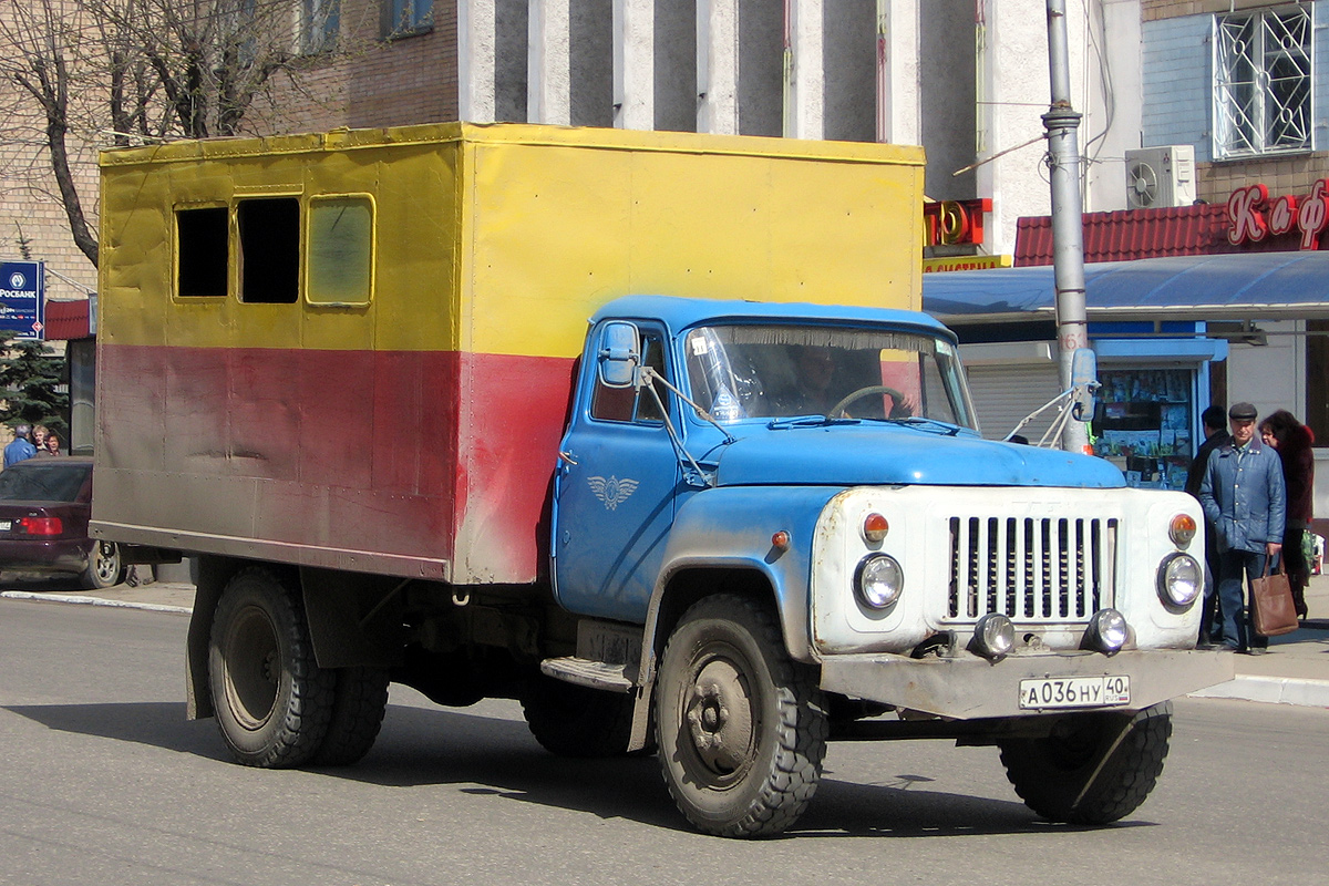 Калужская область, № А 036 НУ 40 — ГАЗ-53-12