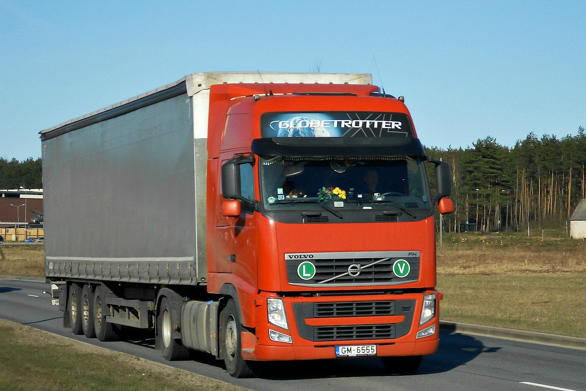 Латвия, № GM-6555 — Volvo ('2008) FH.460