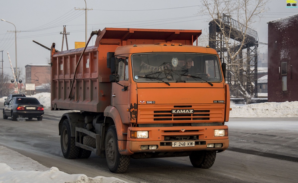 Восточно-Казахстанская область, № F 248 KW — КамАЗ-53605 (общая модель)