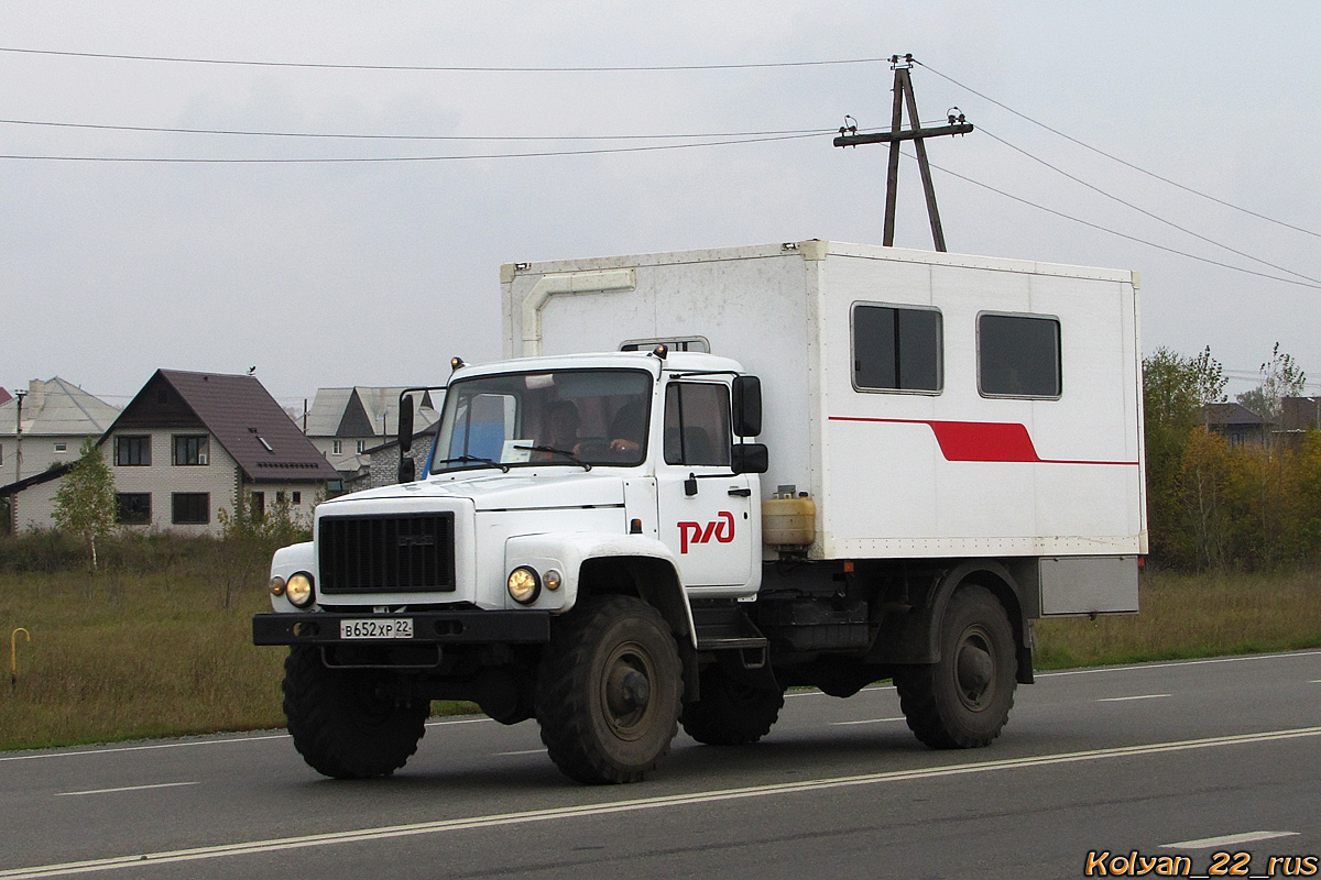 Алтайский край, № В 652 ХР 22 — ГАЗ-33081 «Садко»
