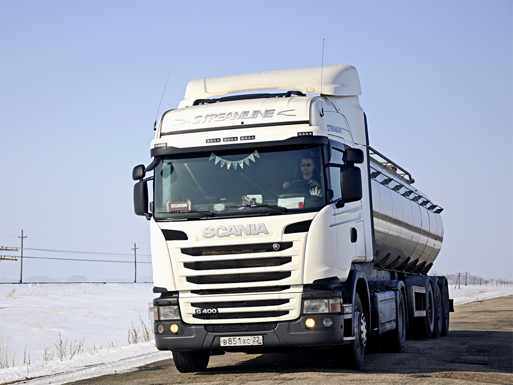 Алтайский край, № В 851 ХС 22 — Scania ('2013) G400