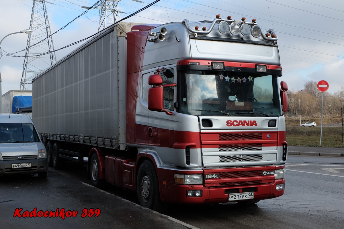 Санкт-Петербург, № Р 217 ВК 98 — Scania ('1996) R164L