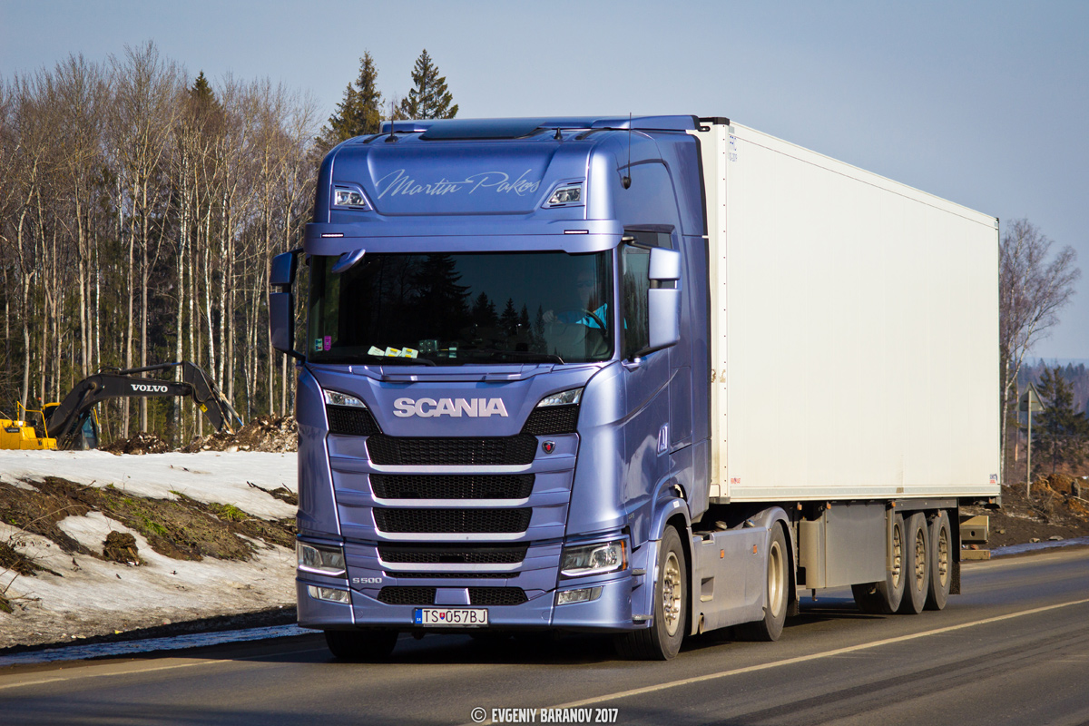 Словакия, № TS-057BJ — Scania ('2016) S500