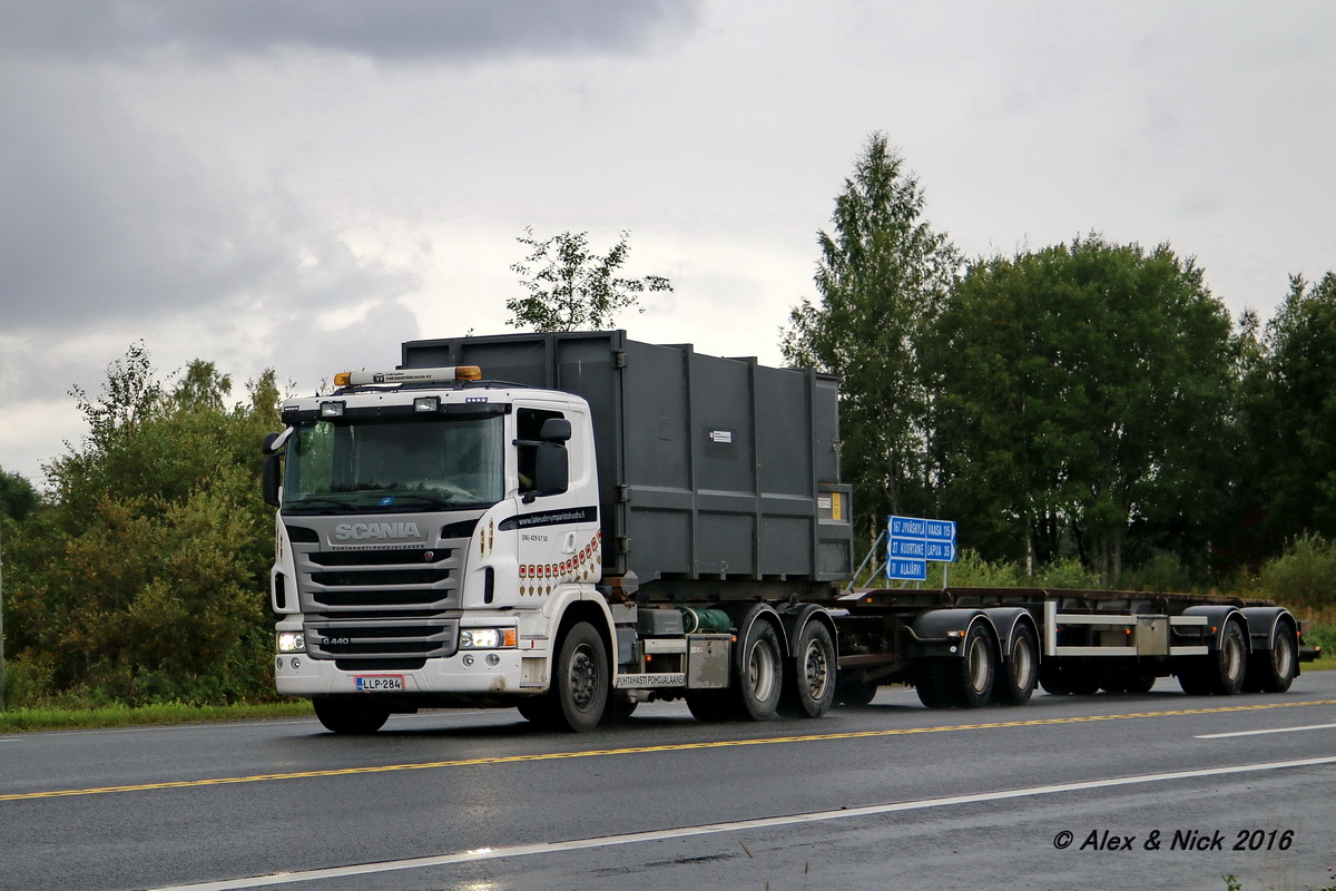Финляндия, № LLP-284 — Scania ('2009) R440