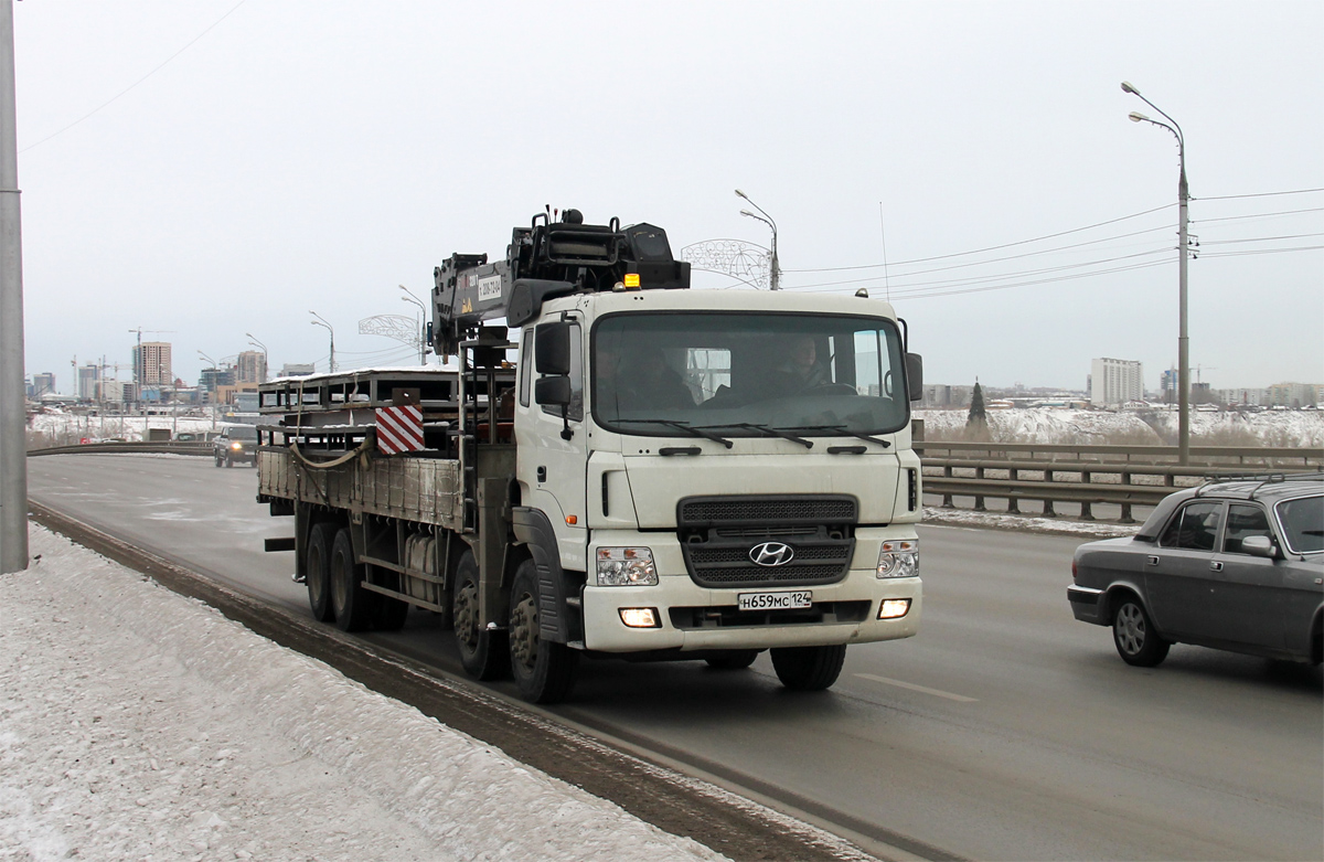 Красноярский край, № Н 659 МС 124 — Hyundai Power Truck (общая модель)