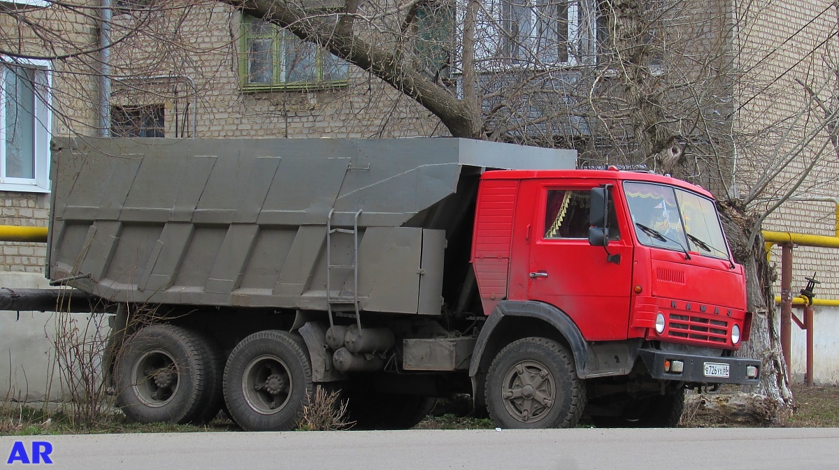 Тамбовская область, № В 726 УХ 68 — КамАЗ-55111 (общая модель)