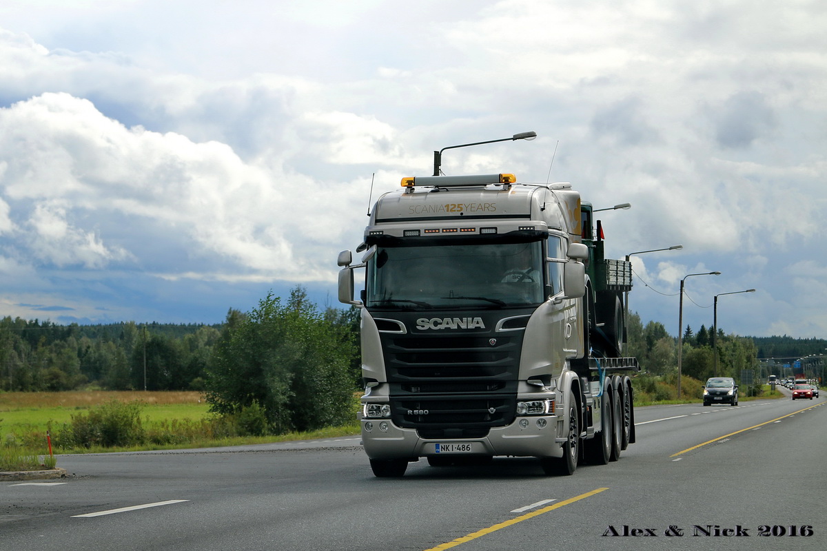 Финляндия, № NKI-486 — Scania ('2013) R580