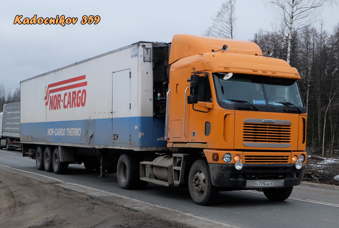 Смоленская область, № Х 775 НК 67 — Freightliner Argosy
