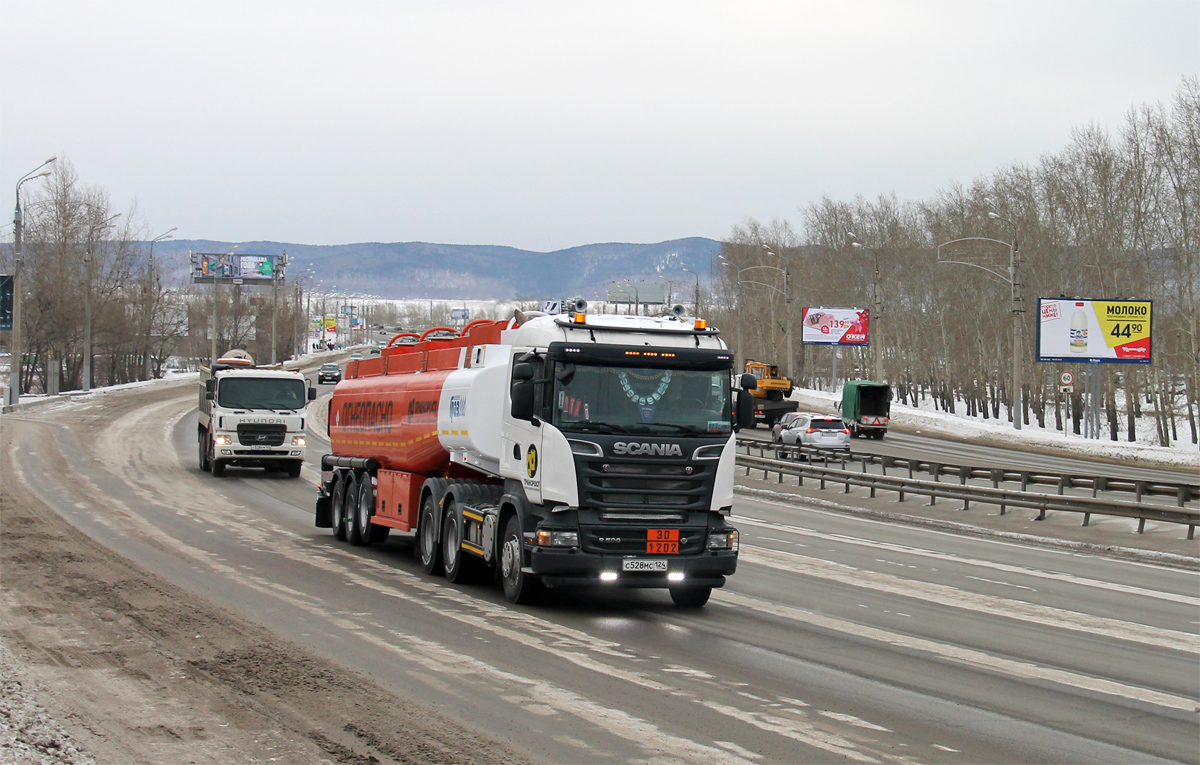 Красноярский край, № С 528 МС 124 — Scania ('2013) R500