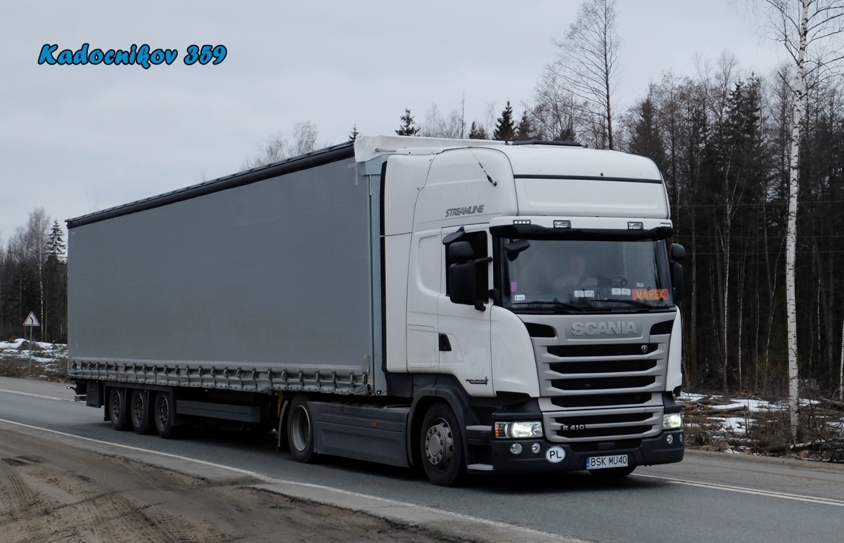 Польша, № BSK MU40 — Scania ('2013) R410