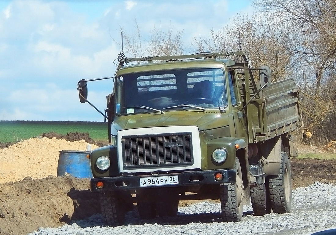 Воронежская область, № А 964 РУ 36 — ГАЗ-3307