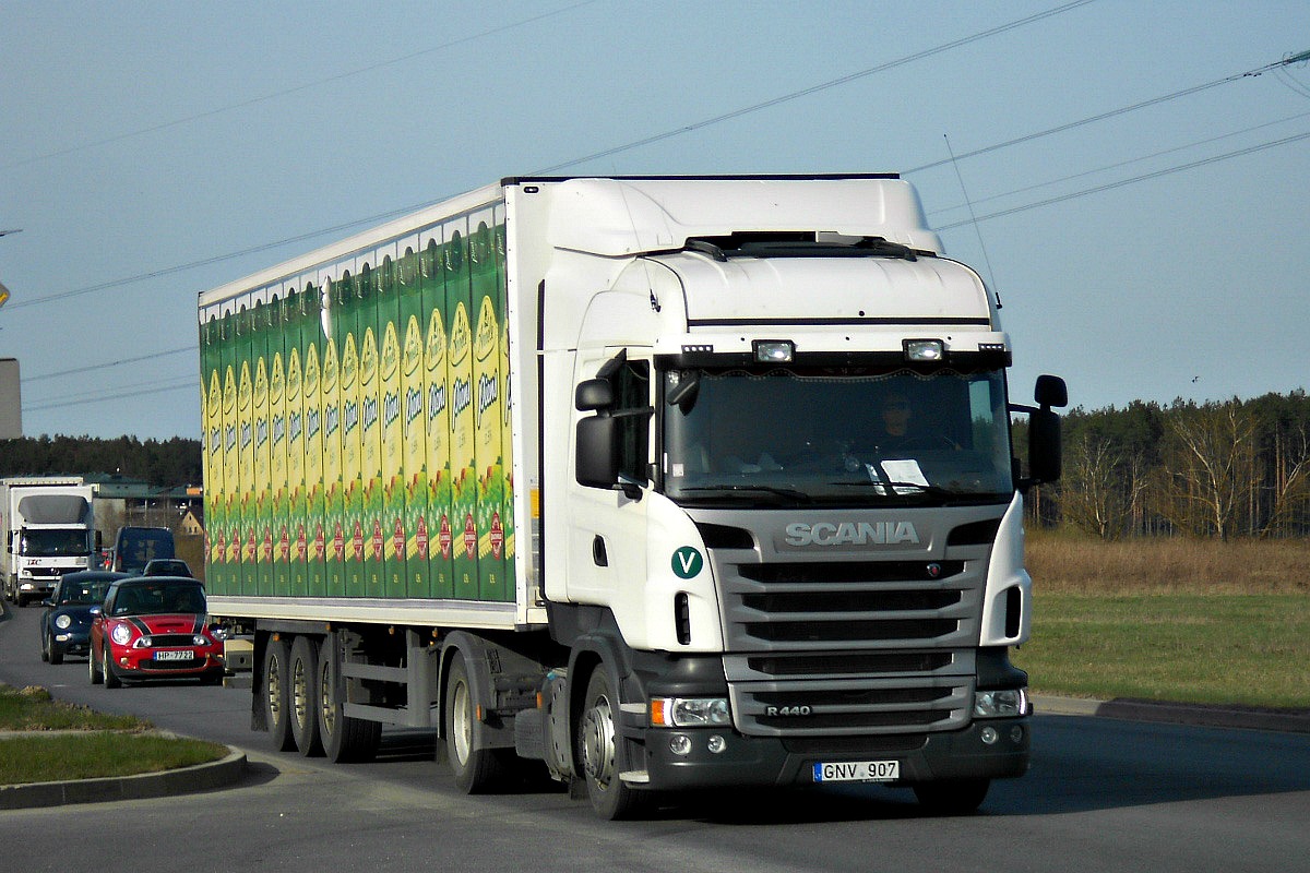 Литва, № GNV 907 — Scania ('2009) R440