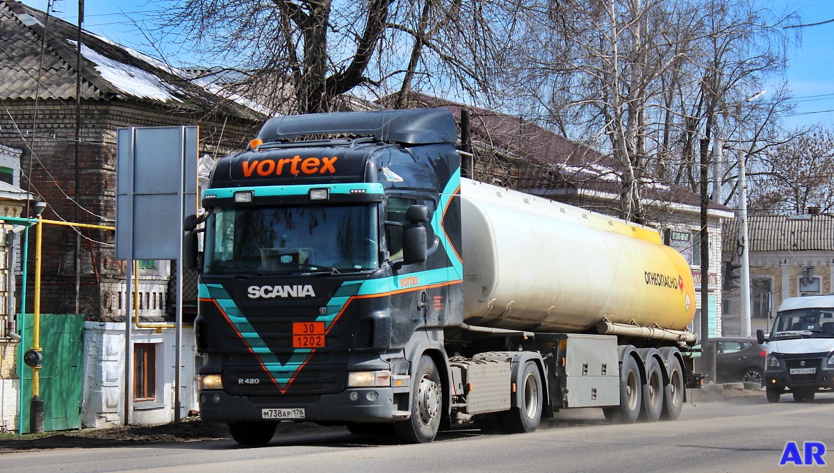 Санкт-Петербург, № М 738 АР 178 — Scania ('2009) R420