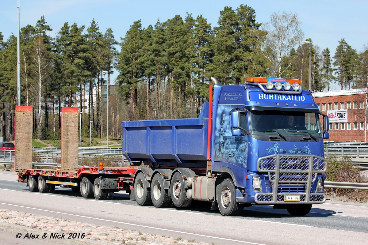 Финляндия, № JFY-192 — Volvo ('2002) FH16.610