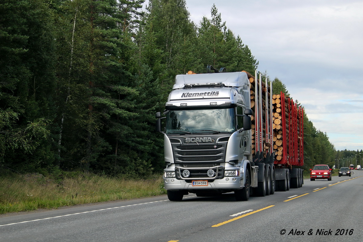 Финляндия, № BSM-398 — Scania ('2013) R730