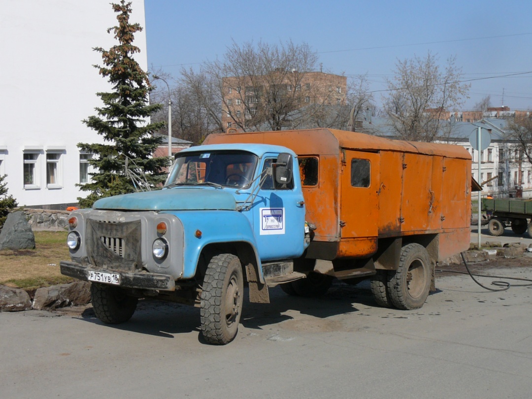 Удмуртия, № Р 751 УВ 18 — ГАЗ-53-12
