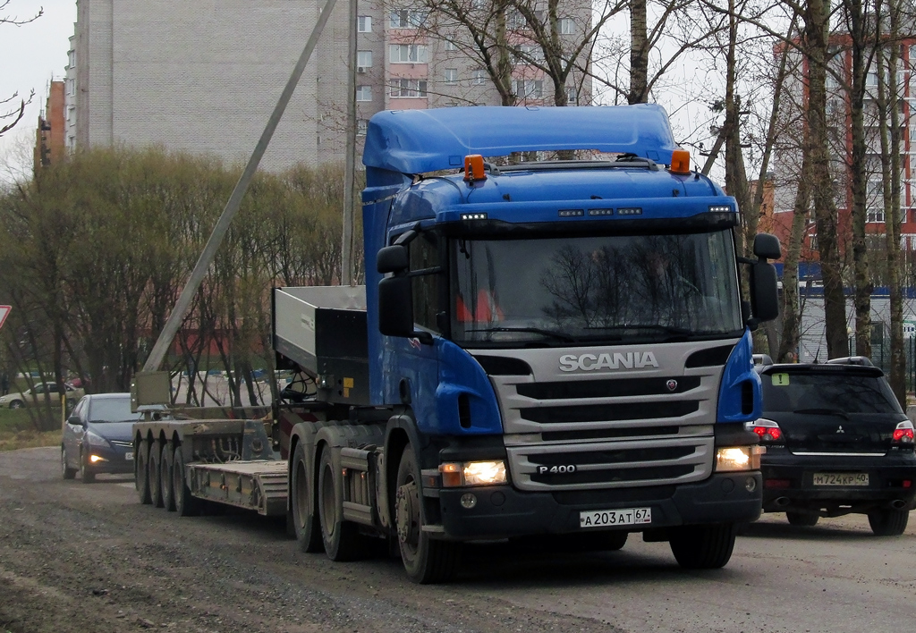 Смоленская область, № А 203 АТ 67 — Scania ('2011) P400