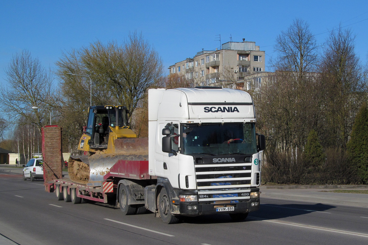 Литва, № VVM 655 — Scania ('1996) R124L