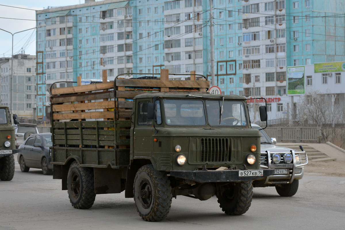 Саха (Якутия), № В 527 КВ 14 — ГАЗ-66-31
