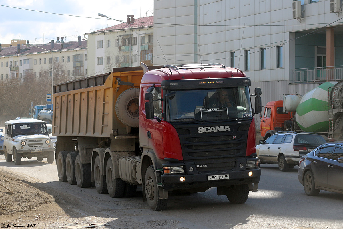 Саха (Якутия), № Р 545 МА 14 — Scania ('2013) G440