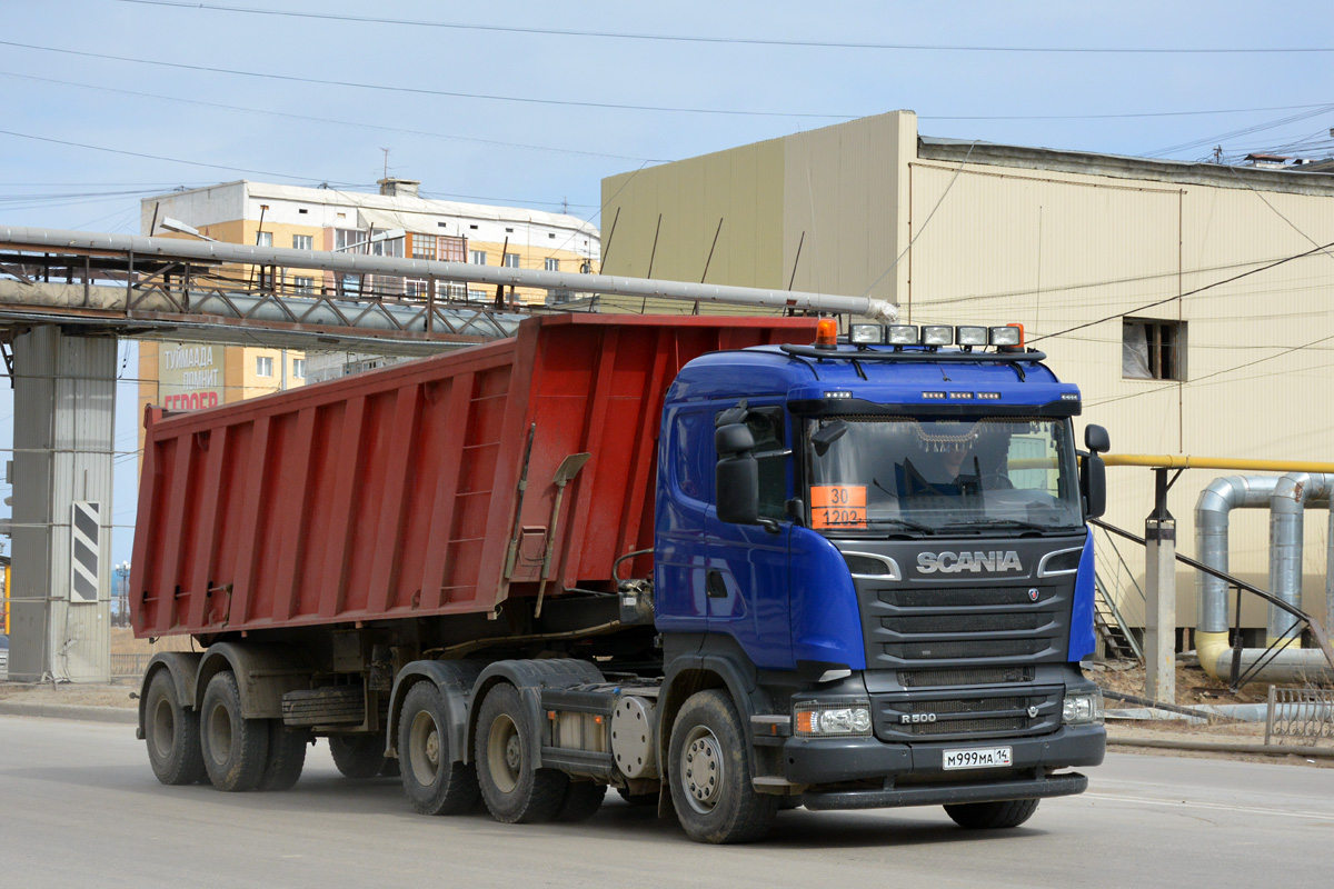 Саха (Якутия), № М 999 МА 14 — Scania ('2013) R500