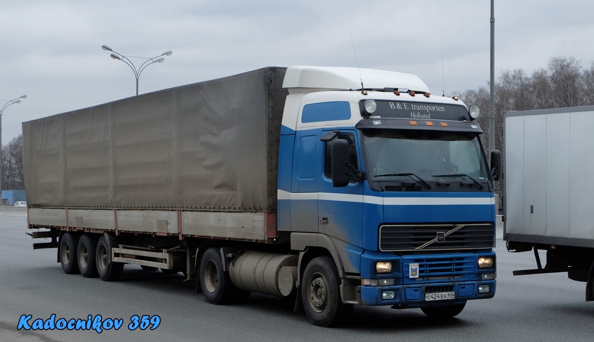 Псковская область, № О 424 ВА 60 — Volvo ('1993) FH12.420