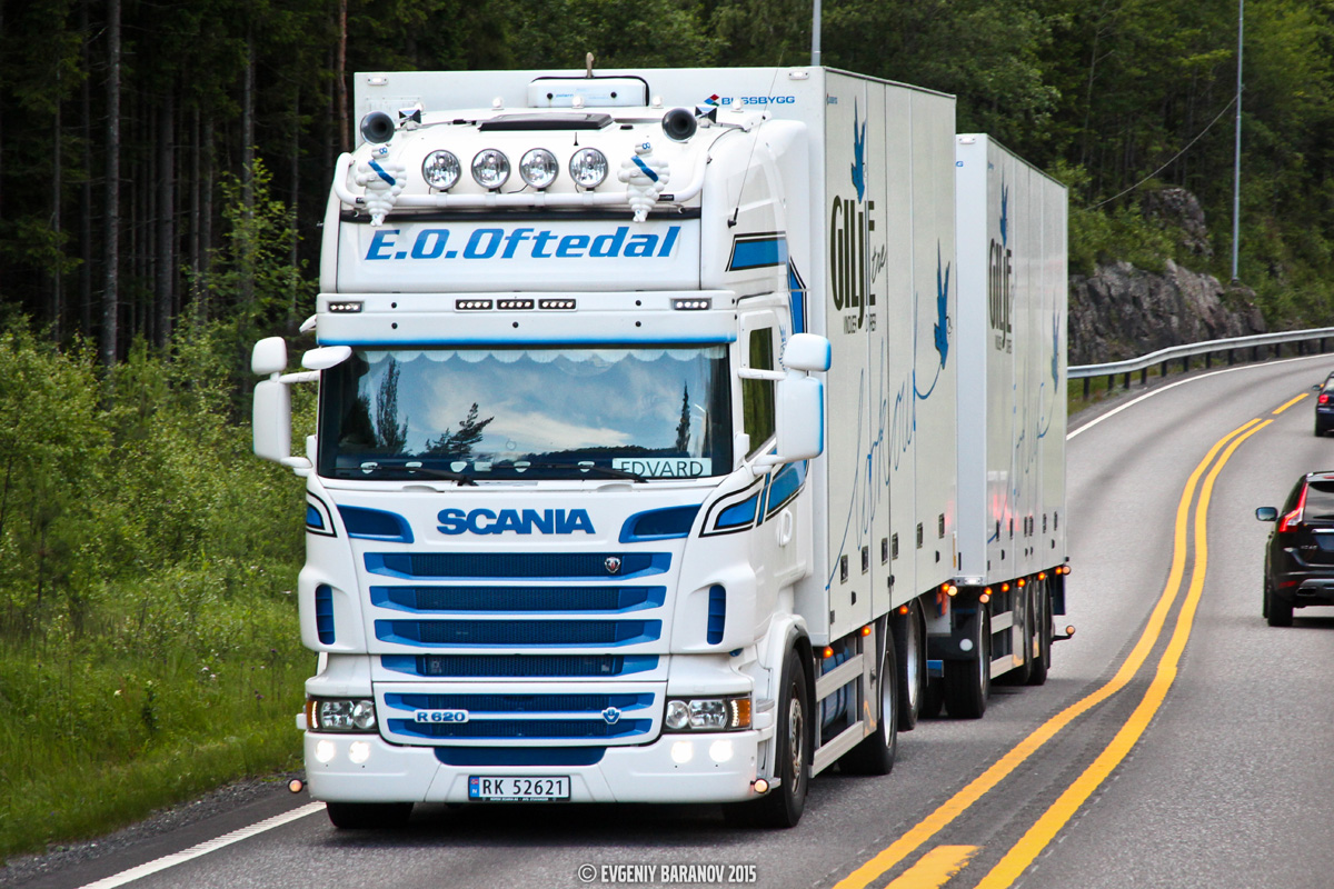 Норвегия, № RK 52621 — Scania ('2009) R620