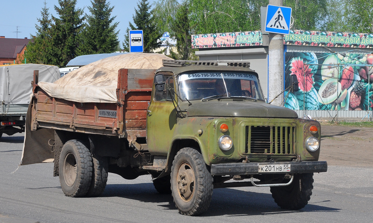 Омская область, № К 201 НВ 55 — ГАЗ-53-14, ГАЗ-53-14-01