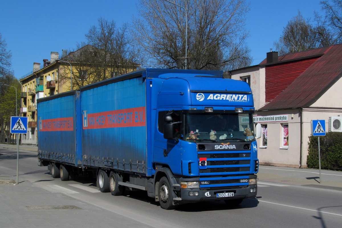 Литва, № DOO 628 — Scania ('1996) R114L