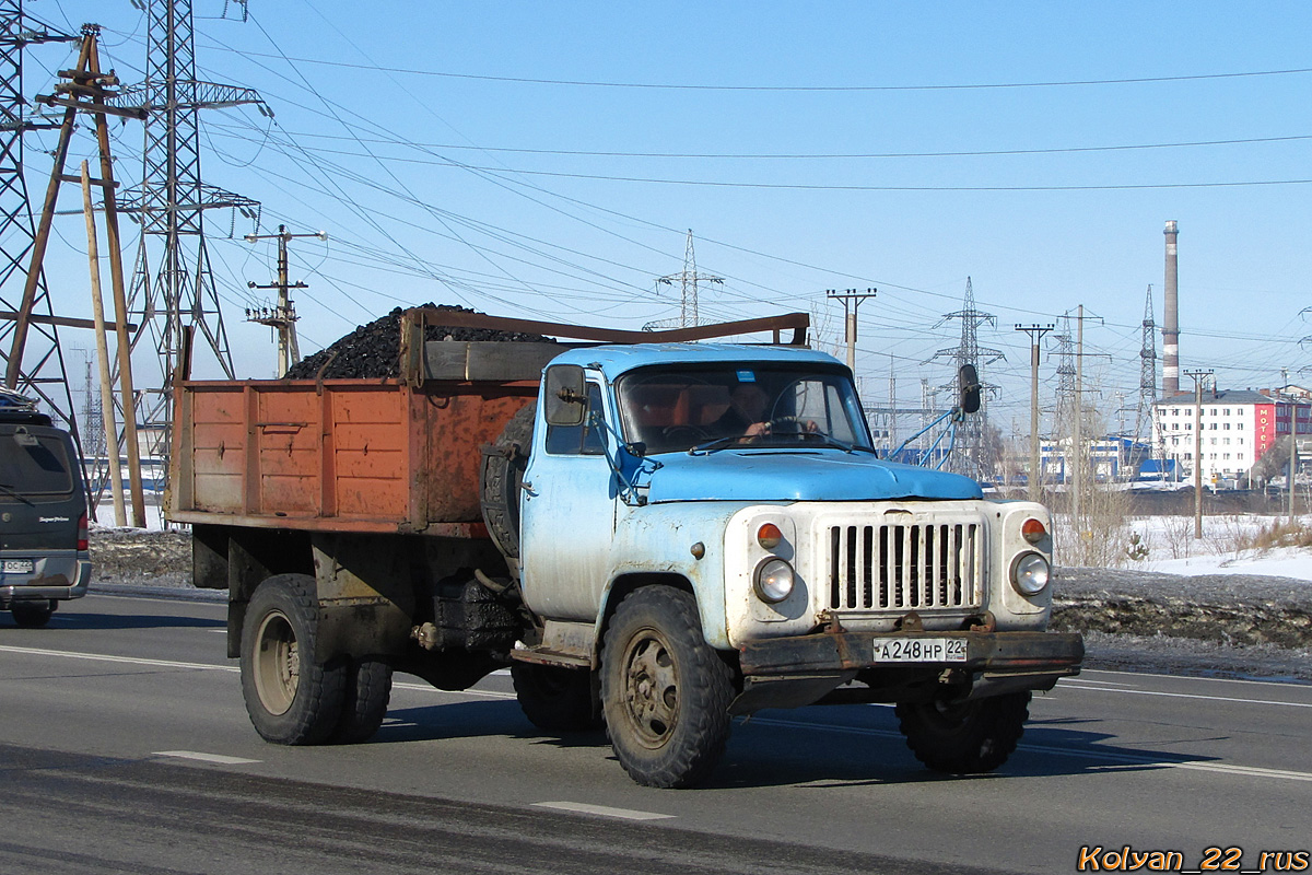 Алтайский край, № А 248 НР 22 — ГАЗ-53-14, ГАЗ-53-14-01