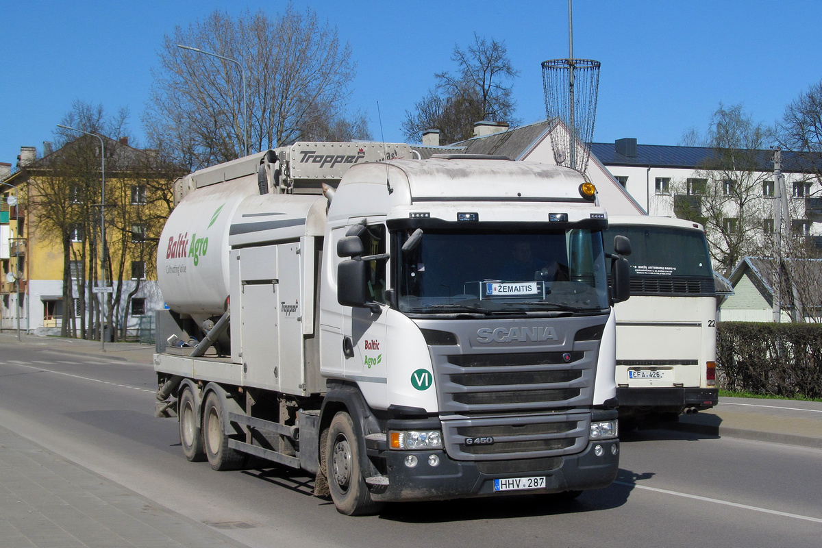 Литва, № HHV 287 — Scania ('2013) G450