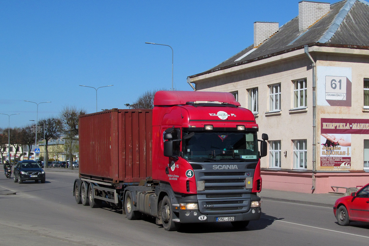 Литва, № DNL 052 — Scania ('2004) R420