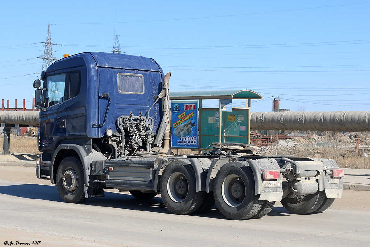 Саха (Якутия), № К 999 КО 14 — Scania ('2009) R500