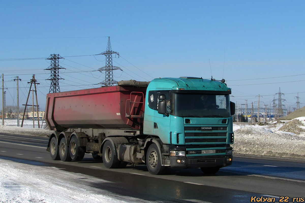 Алтайский край, № Х 168 НУ 22 — Scania ('1996) R114L