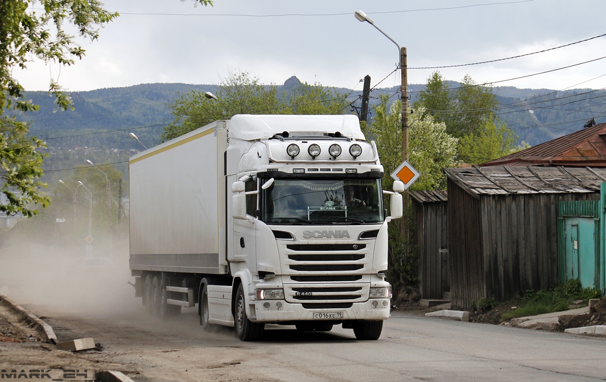 Хакасия, № С 016 КЕ 19 — Scania ('2013) R440
